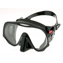 Atomic Aquatics Frameless - Schwarz - Rot