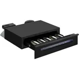 Amica WK 341 400 S - Weintemperierschublade - 5 Flaschen