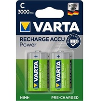 Varta Recharge Accu Power Baby C NiMH 3000mAh, 2er-Pack