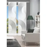 Vision S Schiebevorhang ¦ grau ¦ Synthetik ¦ Maße (cm): B: 60 H: 260