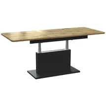 designimpex DC-1 Schwarz Eiche 126 x 57 x 70 cm