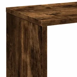 vidaXL Bücherregal 67 x 25 x 161,5 cm Räuchereiche