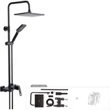 TRIZERATOP Duschsäule mit Duschsystem NOIR 1