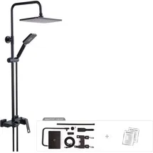 TRIZERATOP Duschsäule mit Duschsystem NOIR 1