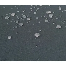 Mendler Carrara Sonnenliege 197 x 71 x 108 cm anthrazit/grau