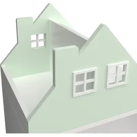 [en.casa] Sitzbank Vipsali Mintgrün/Weiß 100 x 99 x 30 cm