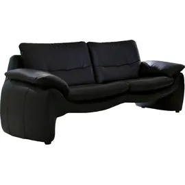 PLACES OF STYLE Couch 2-Sitzer Schwarz