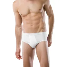 SCHIESSER Original Classics Sportslip mit Eingriff Feinripp weiss L