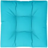 vidaXL Palettenkissen 80 x 80 x 12 cm türkis 1 St.