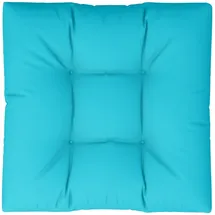 vidaXL Palettenkissen 80 x 80 x 12 cm türkis 1 St.