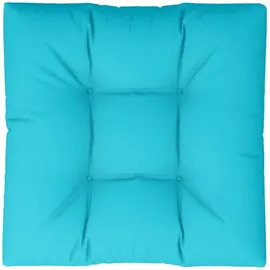 vidaXL Palettenkissen 80 x 80 x 12 cm türkis 1 St.