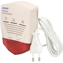 Erdgasdetektor Erdgassensor Netzwerk 230V mit Relaisausgang AC 2258