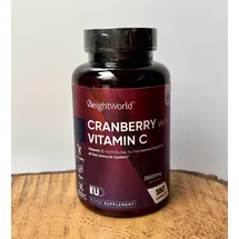 Maxmedix Cranberry mit Vitamin C Kapseln 180 St.