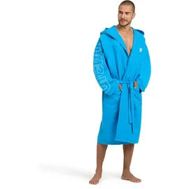 Arena Zeal Plus Bademantel aus Mikrofaser für Damen und Herren, Mikrofaser-Bademantel mit Kapuze und Taschen, Schnelltrocknender Unisex-Bademantel, Angenehm und Leicht