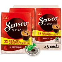 Senseo Pads Classic, Vorratspackung, 5 x 32 Getränke, 160 Kaffeepads