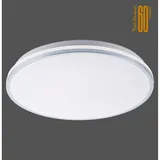 just light. LED-Deckenleuchte Isabell Chrom Ø 49 cm