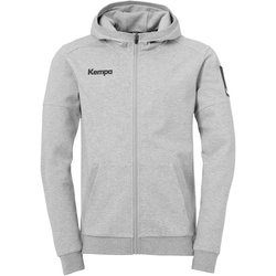 Kempa Status Kapuzenjacke grau melange 3XL