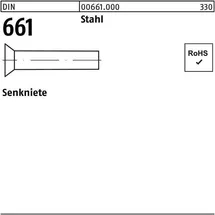 F. REYHER Nchfg. GmbH & Co. KG Senkniete DIN 661 8 x 60 100 Stück