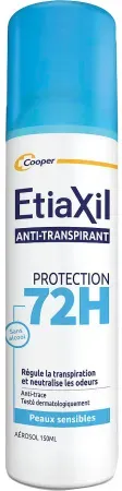 Etiaxil Anti-Transpirant Schutz Empfindliche Haut 72h Aerosol 150ml