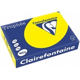 Clairefontaine Kopierpapier Trophee A4 160g kanariengelb Trophée Colour (intensiv)