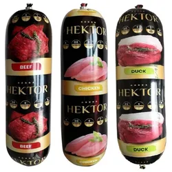 Premium Hektor Hundefutter Riegel MIX 3x900g