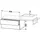Duravit L-Cube Unterschrank für Konsole, 2 Schubkästen