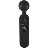 Couples Choice Massagestab „wand vibrator with 3 Attachments“ mit 3 Aufsätzen, schwarz