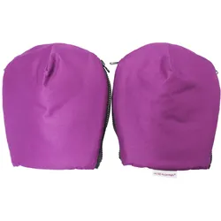 Kinderwagenmuff violett