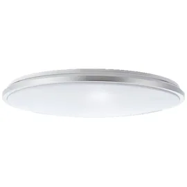 Lightbox 1 LED Ø 48 cm silberfarben/weiß