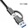 Logilink UA0419 USB 3.2 Gen1 Hub mt 4-Ports und EIN-/Aus-Schalter (pro Port)