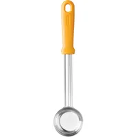 HENDI Saucenlöffel, für Pizza, Heavy-duty, Flacher Boden, ergonomischer Griff,