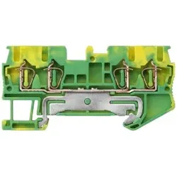 Siemens 8WH20040CF07 Schutzleiterklemme mit Zugfederanschluss, 4 Anschlussstellen  - 50 Stück