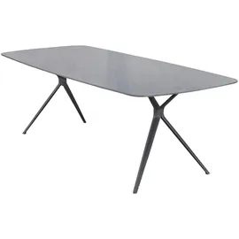 Outdoor Edge BARI Gartentisch 240 x 90 x 75 cm Grau/Anthrazit