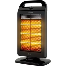 Ufesa Scuti Halogenheizgerät 1,2 kW schwarz