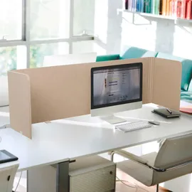 HJH Office Flexmiut U 160x40x60 Pet Beige