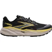 Brooks Cascadia 19 Herren Schwarz/Beige/Gelb 43