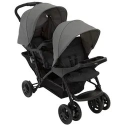 Graco Stadium Duo Geschwisterwagen - Farbe: Titanium