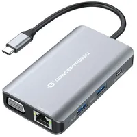 Conceptronic DONN21G 7-in-1 USB 3.2 Gen 1 Dockingstation