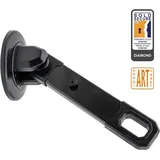 Hiplok Wand-/Bodenanker AX1000 Schwarz