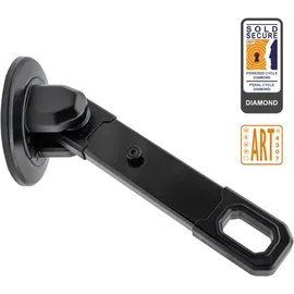 Hiplok Wand-/Bodenanker AX1000 Schwarz