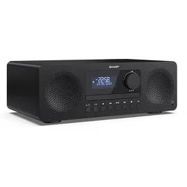 Sharp XL-B720D Stereoanlage Bluetooth®, AUX, CD, DAB+, USB, Inkl. Fernbedienung 60W Schwarz