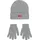 Levi's CORE BATWING BEANIE/GLOVES grau
