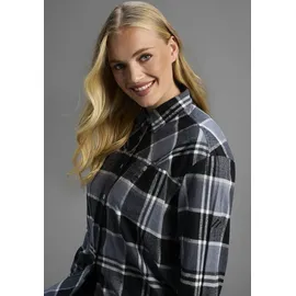 Maier Sports Predeal 2.0 Langarmhemd - Grey Check - 42