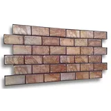 0,4m2 3D PVC Paneele Stein Optik Wandpaneele Wandverkleidung Decke Deckenpaneele PVC-Verkleidung Wandtatto Fliesen Imitat CPVC5