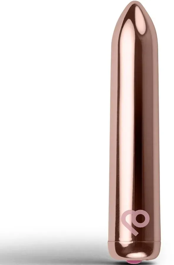 ROCKS-OFF - WIEDERAUFLADBARER VIBRIERENDER BULLET GOLDEN ROSE