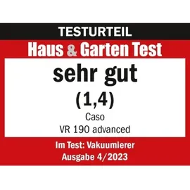 CASO Design CASO 1520 VR 190 advanced