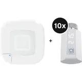 Homematic IP Starter Set Heizen mit 10 Heizkörperthermostaten Evo - mit Access Point 2