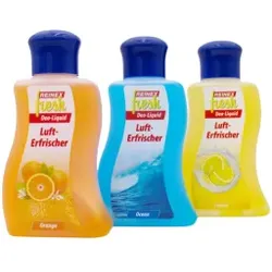 Reinex fresh Deo-Liquid Lufterfrischer, 1 Flasche Liqiud, Duftnote nicht frei wählbar, 375 ml - Flasche