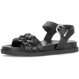 Gabor Riemchensandale Damen Schwarz 40