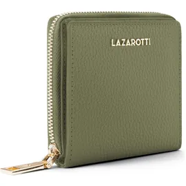lazarotti Bologna Leather Geldbörse Damen olivgrün